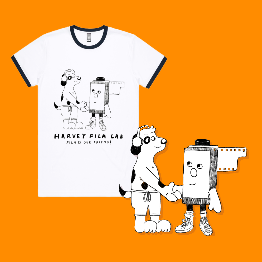 LIMITED harvey film lab ringer tee